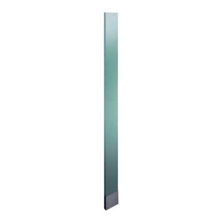 Gec ASI Global Partitions Plastic Laminate Pilaster w/ Shoe - 3inW x 82inH Almond 40-97870305-AL